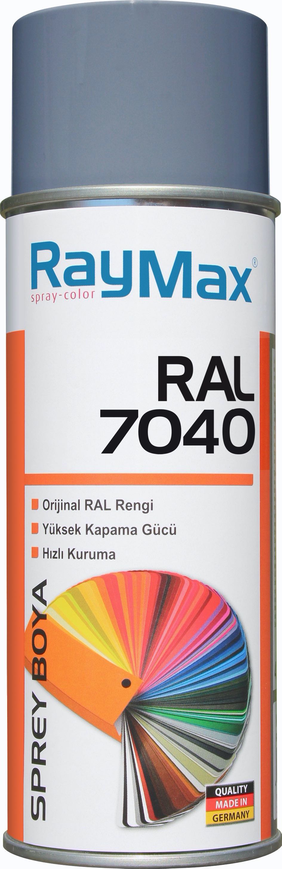 Raymax RAL 7040 Pencere Gri Akrilik Sprey Boya 400ml